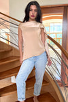 Asymmetrical Draped Top