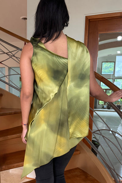 Asymmetrical Draped Top