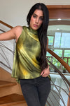 Asymmetrical Draped Top