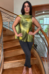 Asymmetrical Draped Top