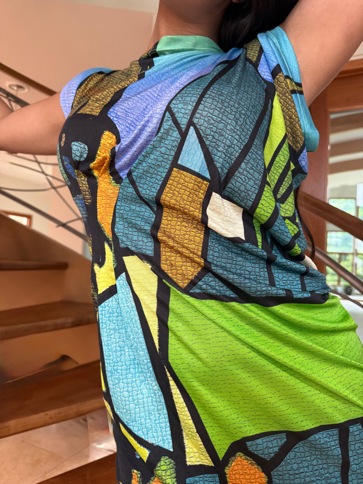  Old Town Maxi Dress Design by Ludmila Couture