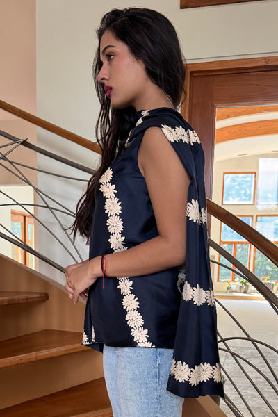 Asymmetrical Draped Top